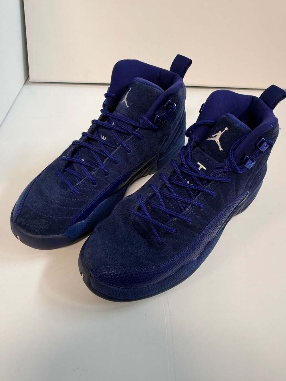 Jordan Air Jordan 12 Retro Size 5Y Deep Royal Blue Sneakers